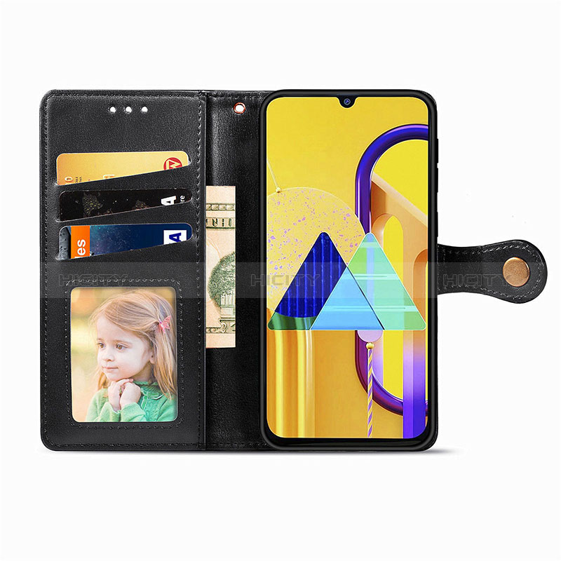 Funda de Cuero Cartera con Soporte Carcasa S05D para Samsung Galaxy M30s