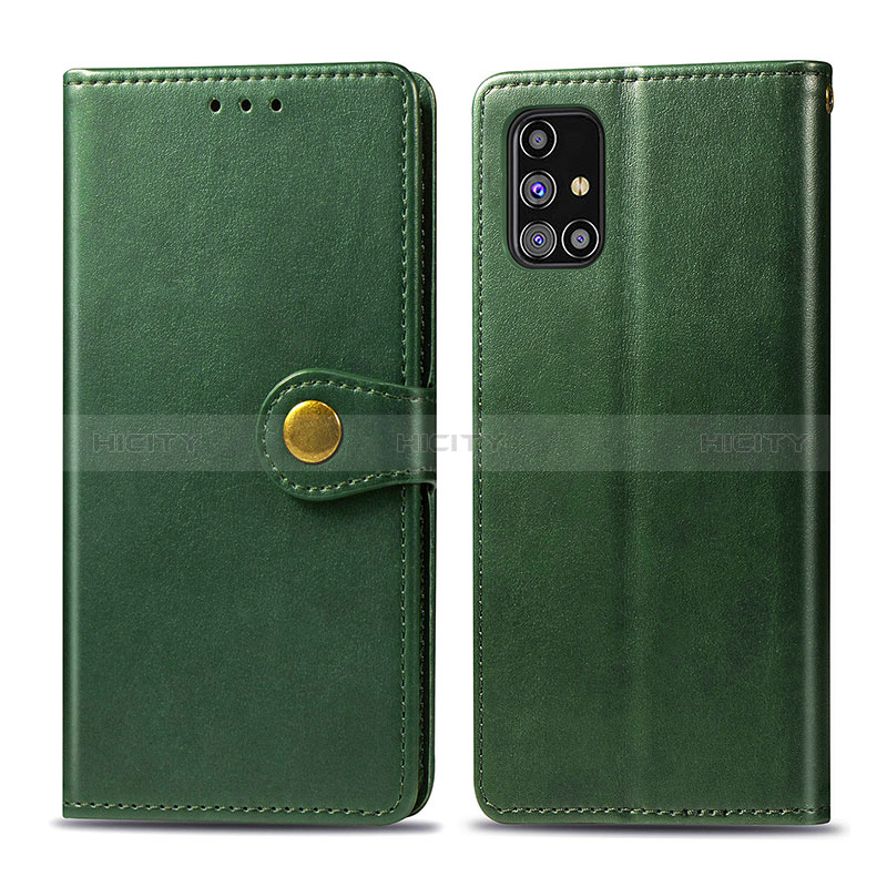 Funda de Cuero Cartera con Soporte Carcasa S05D para Samsung Galaxy M31s