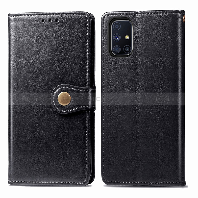 Funda de Cuero Cartera con Soporte Carcasa S05D para Samsung Galaxy M51