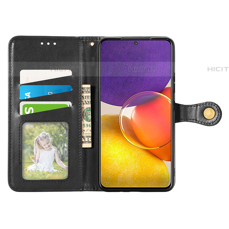 Funda de Cuero Cartera con Soporte Carcasa S05D para Samsung Galaxy M54 5G