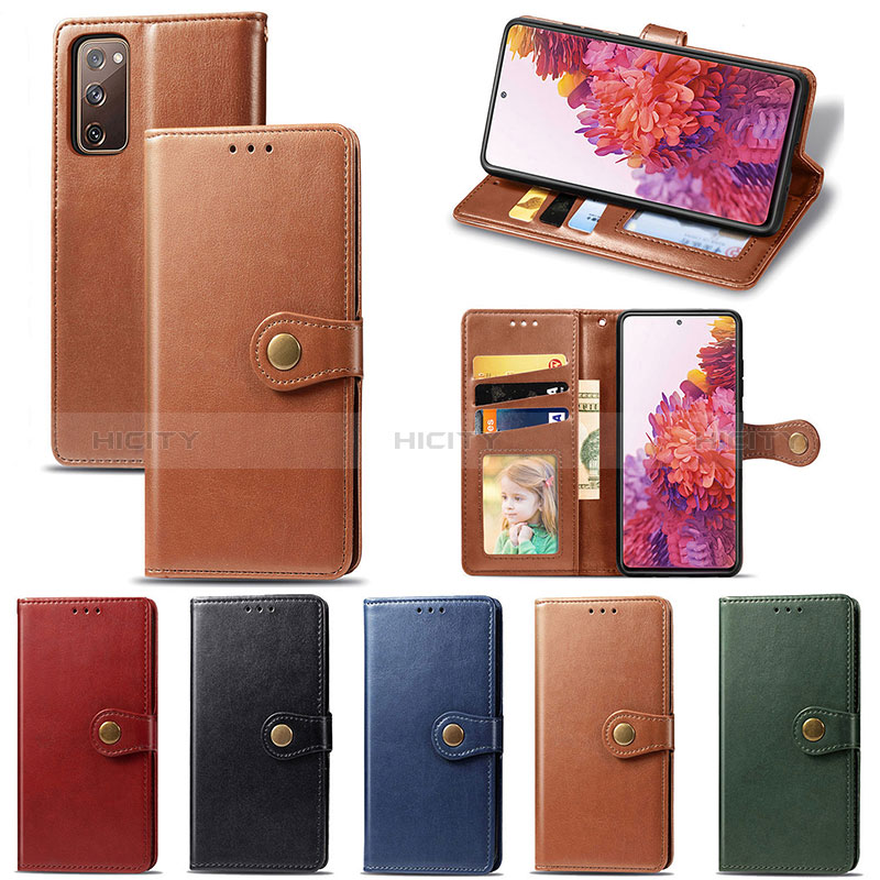 Funda de Cuero Cartera con Soporte Carcasa S05D para Samsung Galaxy S20 FE 5G