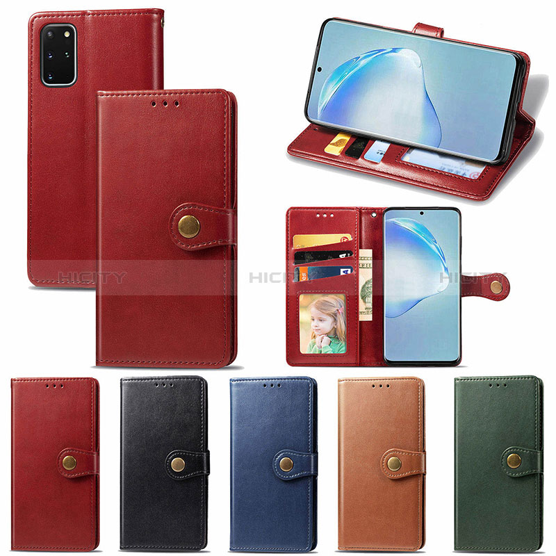 Funda de Cuero Cartera con Soporte Carcasa S05D para Samsung Galaxy S20 Plus 5G