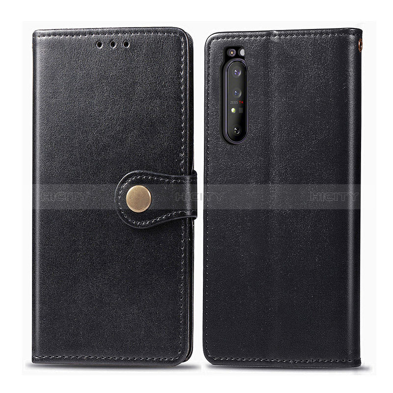 Funda de Cuero Cartera con Soporte Carcasa S05D para Sony Xperia 1 II