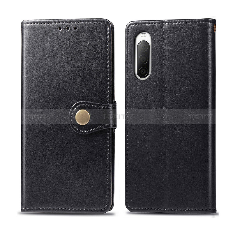 Funda de Cuero Cartera con Soporte Carcasa S05D para Sony Xperia 10 II