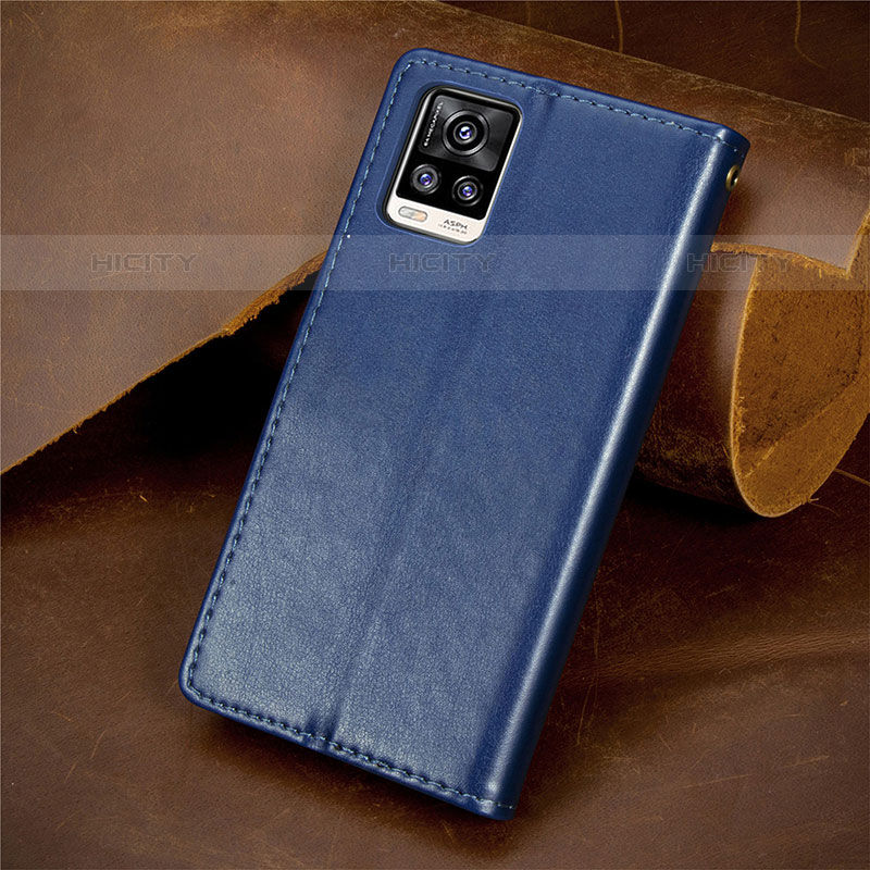 Funda de Cuero Cartera con Soporte Carcasa S05D para Vivo V20 (2021)