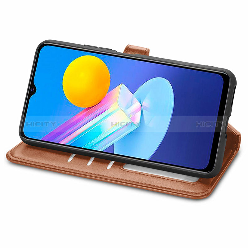 Funda de Cuero Cartera con Soporte Carcasa S05D para Vivo Y72 5G