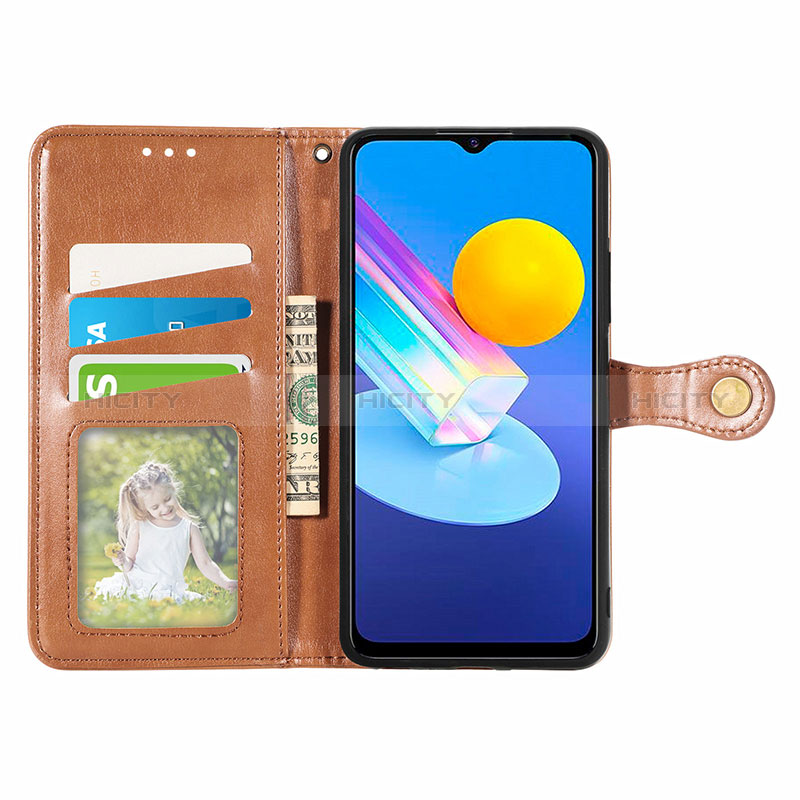 Funda de Cuero Cartera con Soporte Carcasa S05D para Vivo Y75s 5G