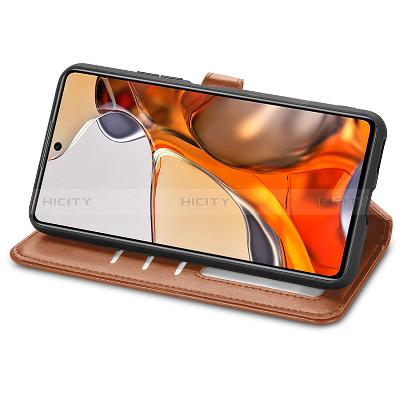 Funda de Cuero Cartera con Soporte Carcasa S05D para Xiaomi Mi 11T Pro 5G