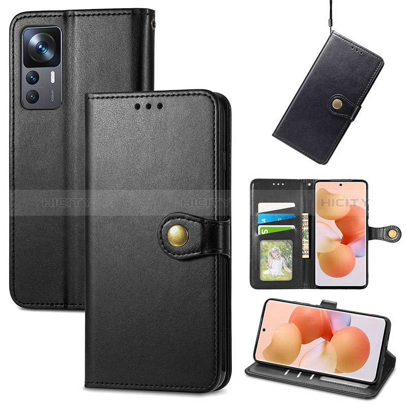 Funda de Cuero Cartera con Soporte Carcasa S05D para Xiaomi Mi 12T 5G