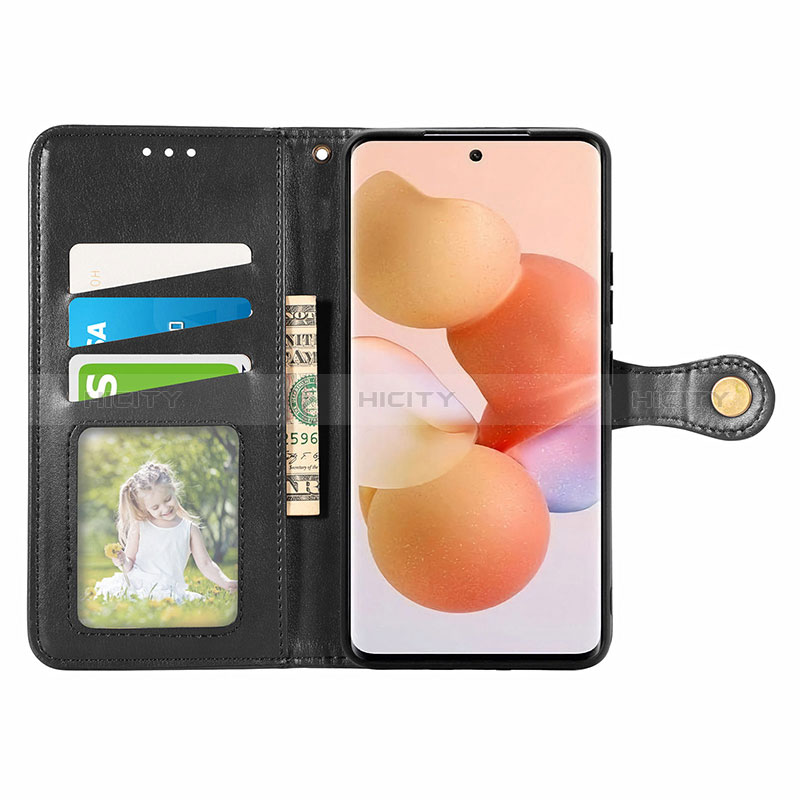 Funda de Cuero Cartera con Soporte Carcasa S05D para Xiaomi Mi 12T 5G