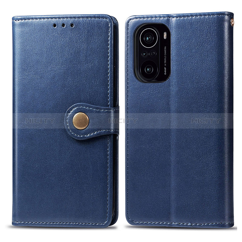 Funda de Cuero Cartera con Soporte Carcasa S05D para Xiaomi Poco F3 5G