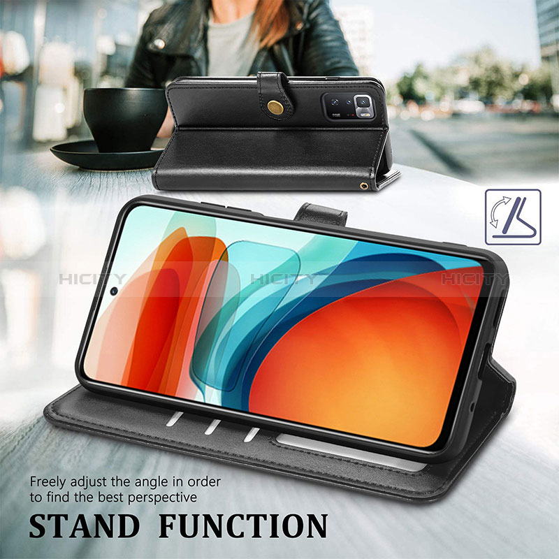 Funda de Cuero Cartera con Soporte Carcasa S05D para Xiaomi Poco X3 GT 5G