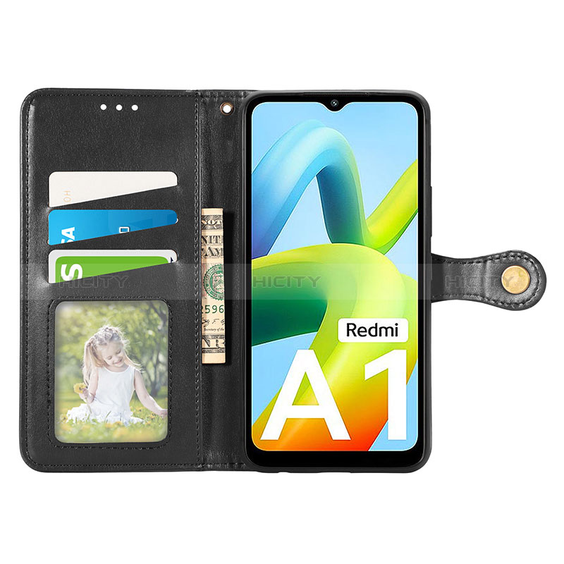 Funda de Cuero Cartera con Soporte Carcasa S05D para Xiaomi Redmi A2 Plus