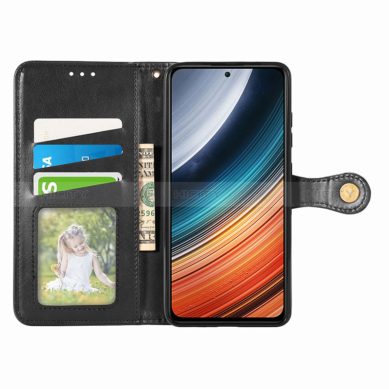 Funda de Cuero Cartera con Soporte Carcasa S05D para Xiaomi Redmi K40S 5G