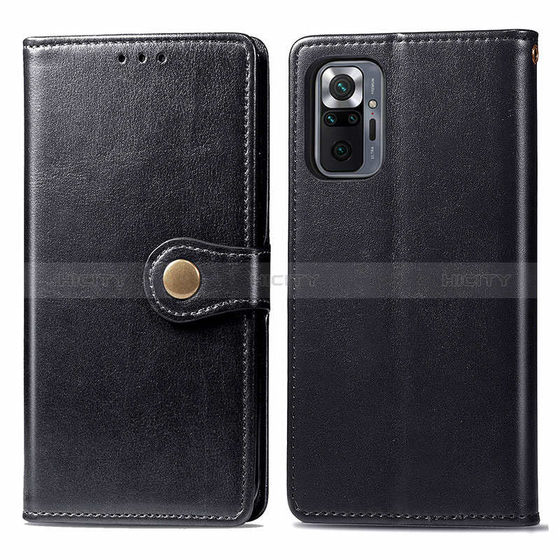 Funda de Cuero Cartera con Soporte Carcasa S05D para Xiaomi Redmi Note 10 Pro 4G