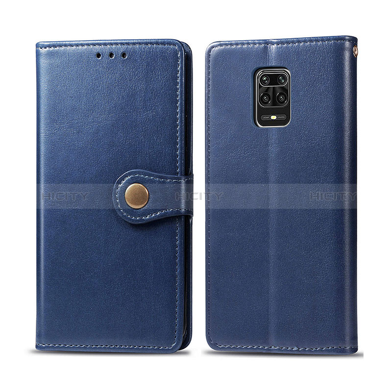 Funda de Cuero Cartera con Soporte Carcasa S05D para Xiaomi Redmi Note 9 Pro Max