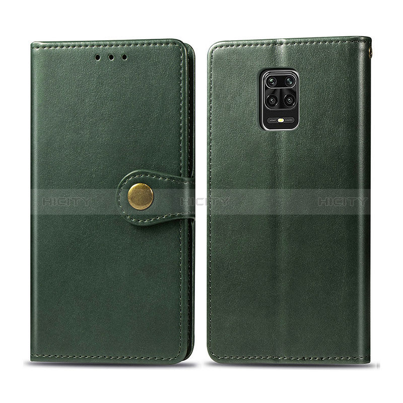 Funda de Cuero Cartera con Soporte Carcasa S05D para Xiaomi Redmi Note 9 Pro Max