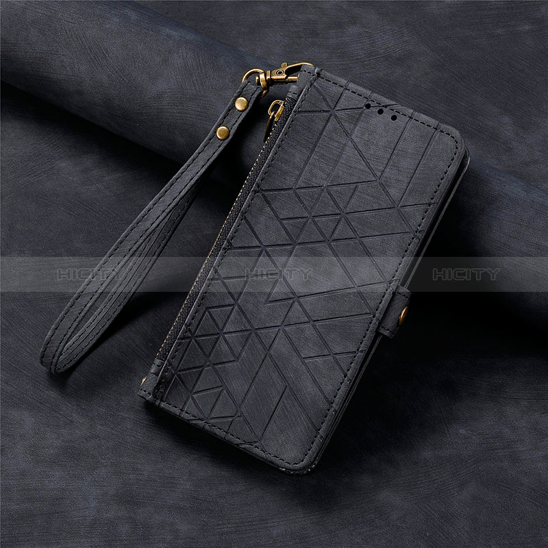 Funda de Cuero Cartera con Soporte Carcasa S06D para Apple iPhone 13 Pro