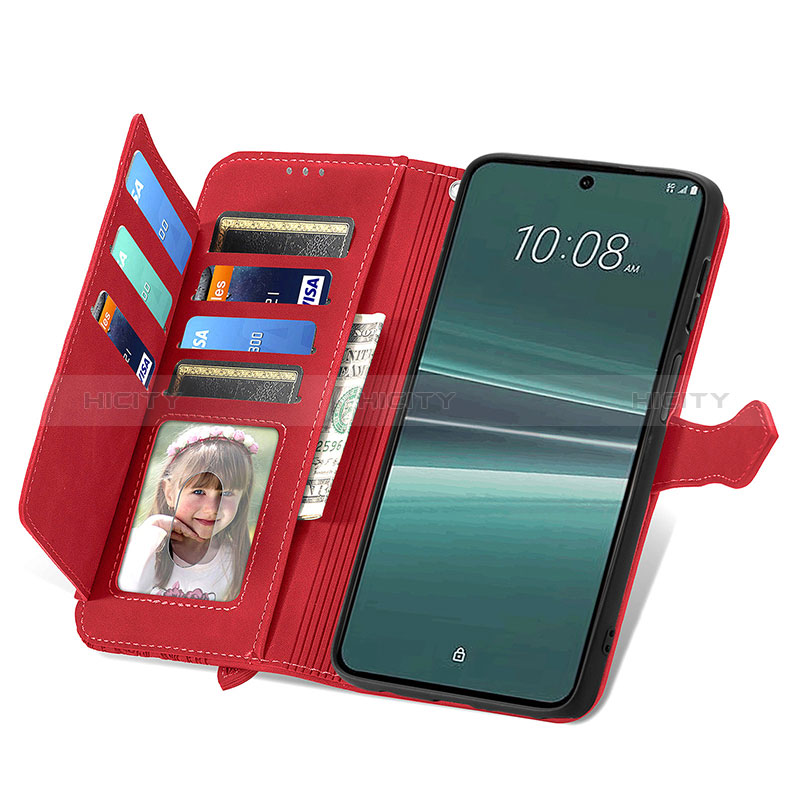 Funda de Cuero Cartera con Soporte Carcasa S06D para Xiaomi Redmi