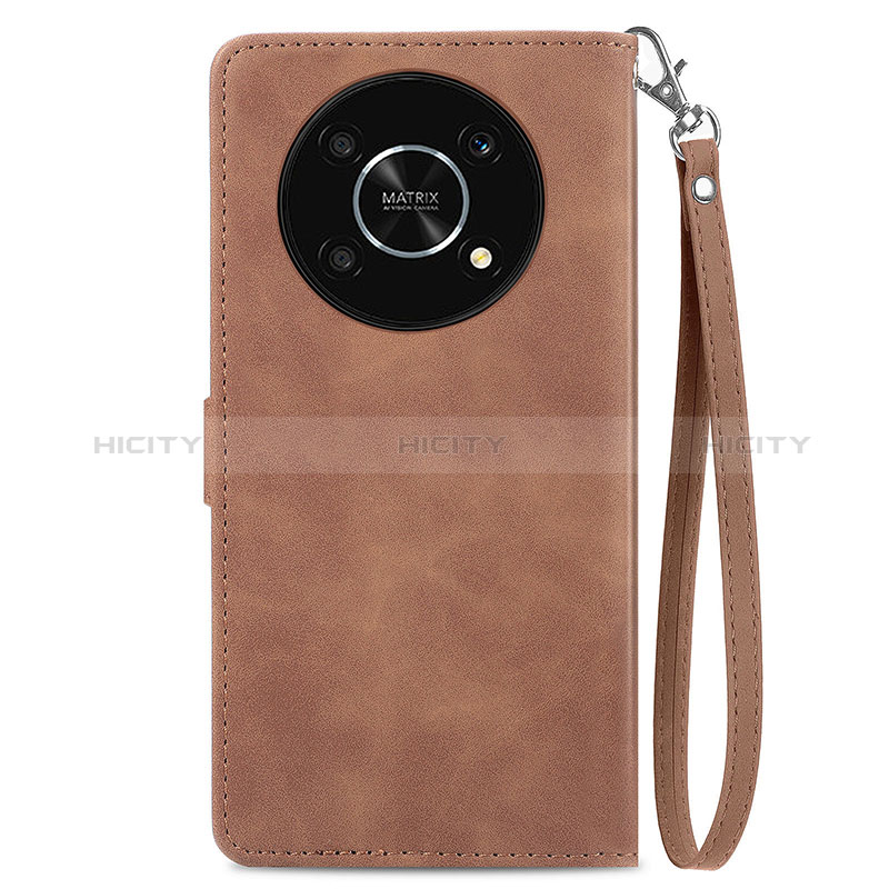 Funda de Cuero Cartera con Soporte Carcasa S06D para Huawei Enjoy 50 Pro