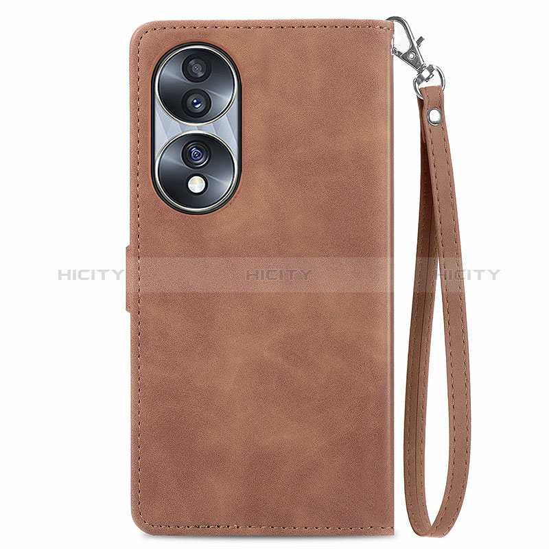 Funda de Cuero Cartera con Soporte Carcasa S06D para Huawei Honor 70 5G