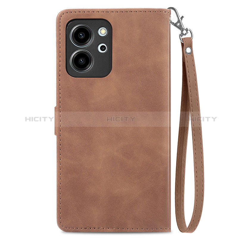 Funda de Cuero Cartera con Soporte Carcasa S06D para Huawei Honor 80 SE 5G