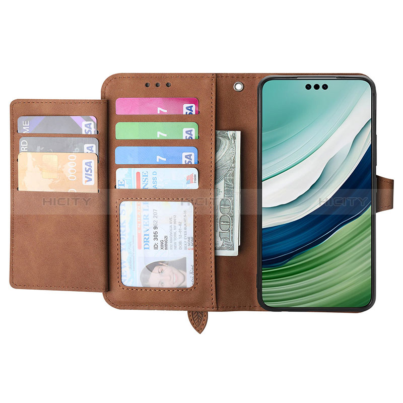 Funda de Cuero Cartera con Soporte Carcasa S06D para Huawei Mate 60 Pro