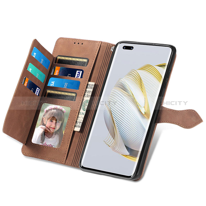 Funda de Cuero Cartera con Soporte Carcasa S06D para Huawei Nova 10 Pro