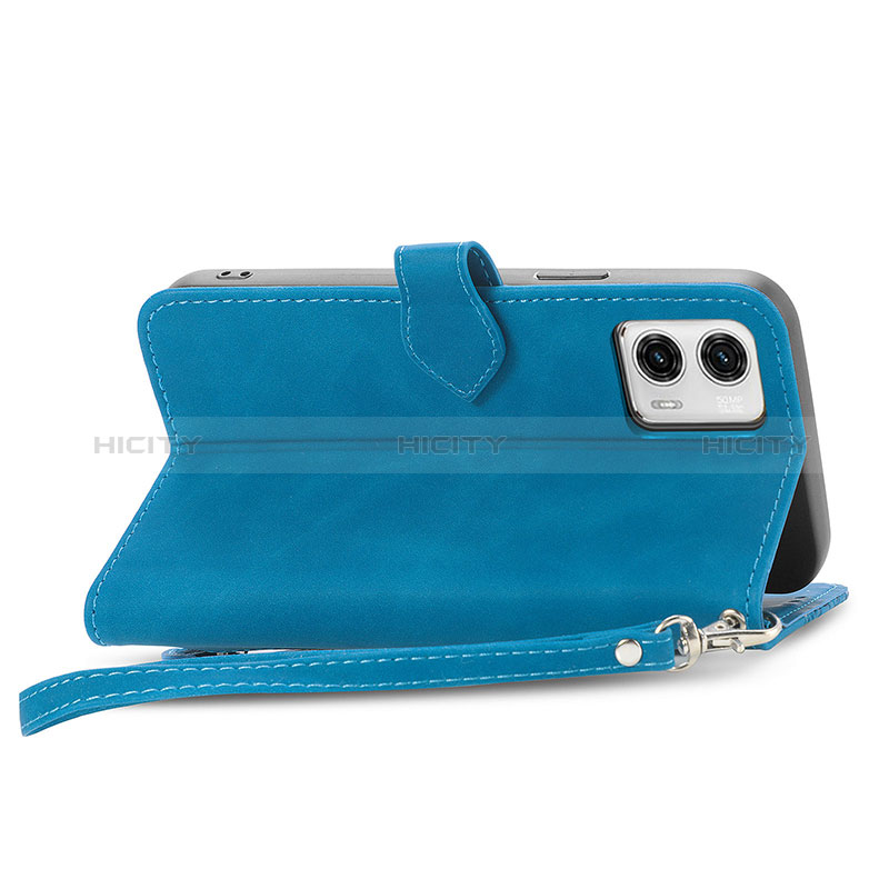 Funda de Cuero Cartera con Soporte Carcasa S06D para Motorola Moto G73 5G