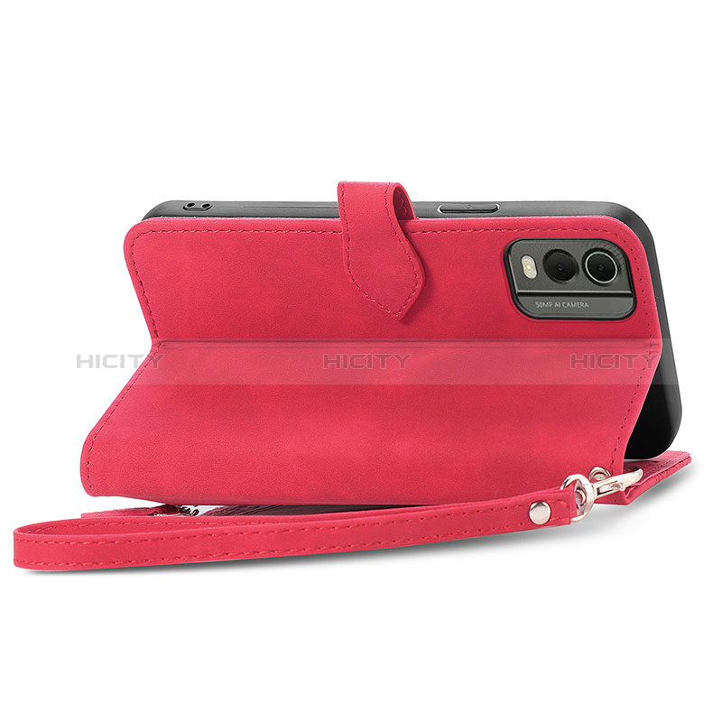 Funda de Cuero Cartera con Soporte Carcasa S06D para Nokia C32