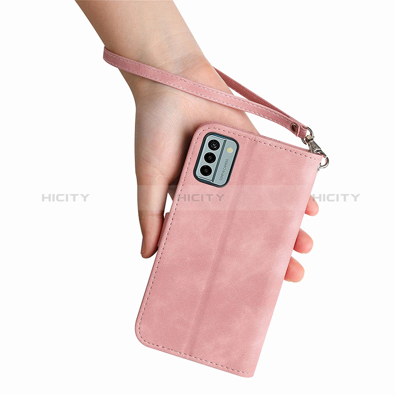 Funda de Cuero Cartera con Soporte Carcasa S06D para Nokia G22