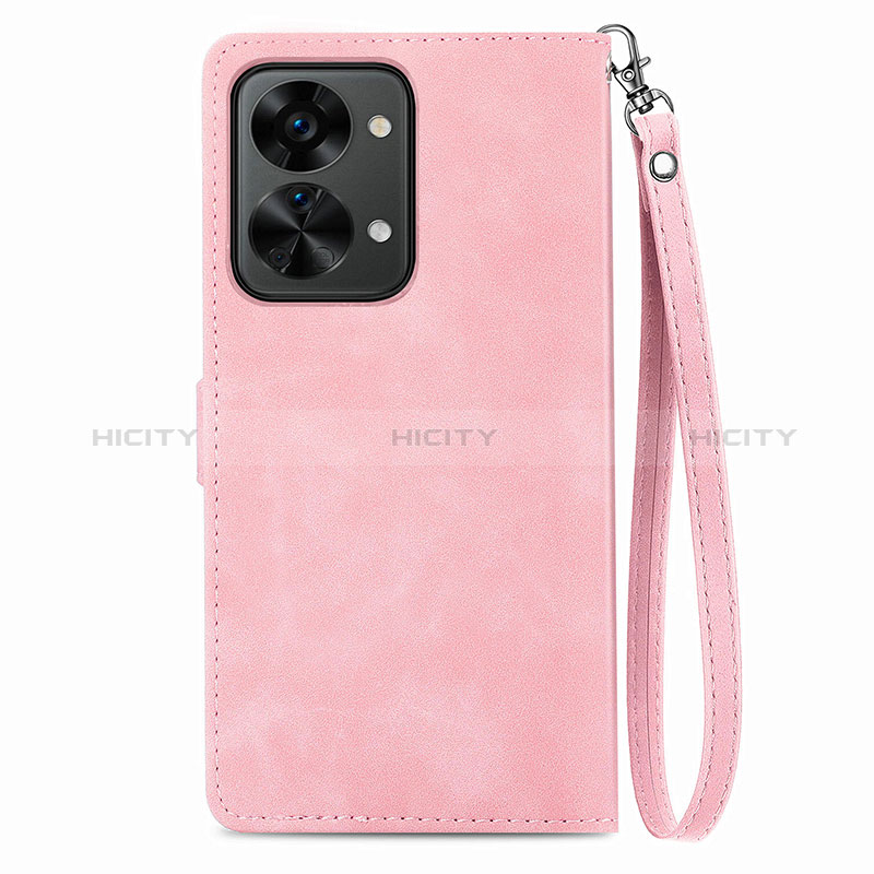 Funda de Cuero Cartera con Soporte Carcasa S06D para OnePlus Nord 2T 5G