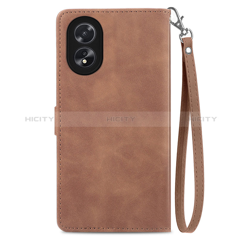 Funda de Cuero Cartera con Soporte Carcasa S06D para Oppo A38