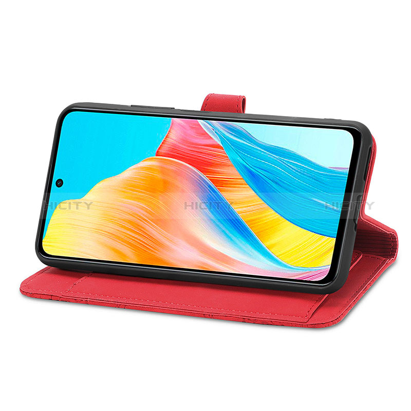 Funda de Cuero Cartera con Soporte Carcasa S06D para Oppo A98 5G