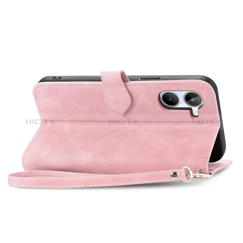 Funda de Cuero Cartera con Soporte Carcasa S06D para Realme 10 4G