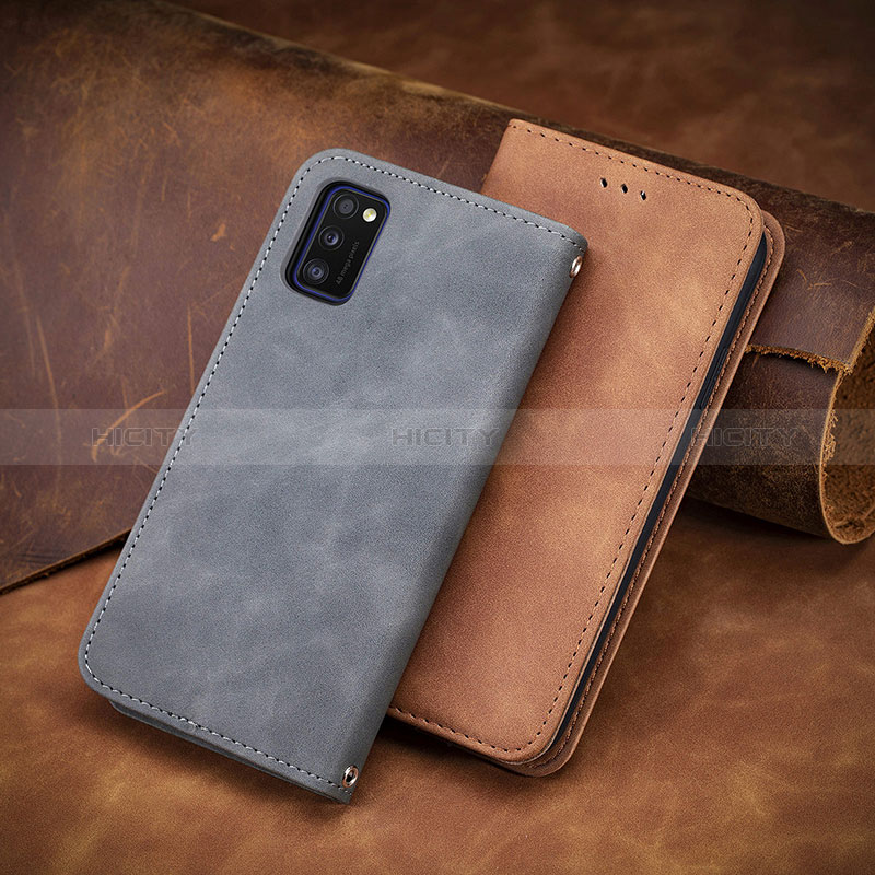 Funda de Cuero Cartera con Soporte Carcasa S06D para Samsung Galaxy A41