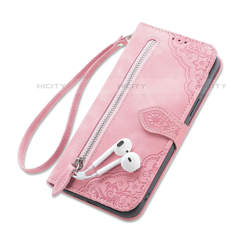 Funda de Cuero Cartera con Soporte Carcasa S06D para Samsung Galaxy S23 Ultra 5G