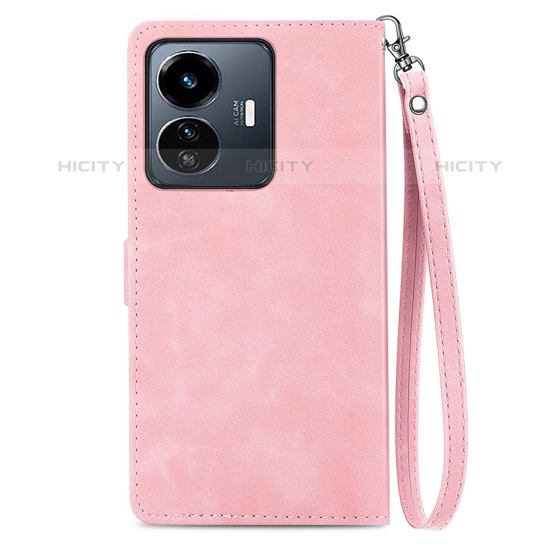 Funda de Cuero Cartera con Soporte Carcasa S06D para Vivo iQOO Z6 Lite 5G