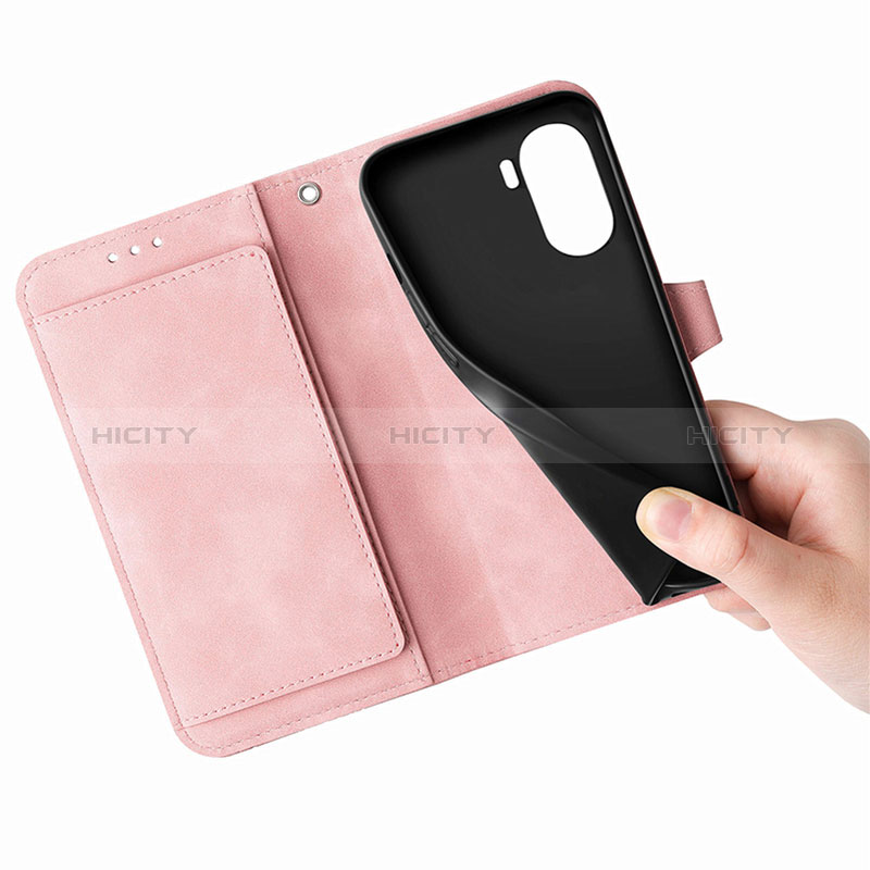 Funda de Cuero Cartera con Soporte Carcasa S06D para Vivo Y02S