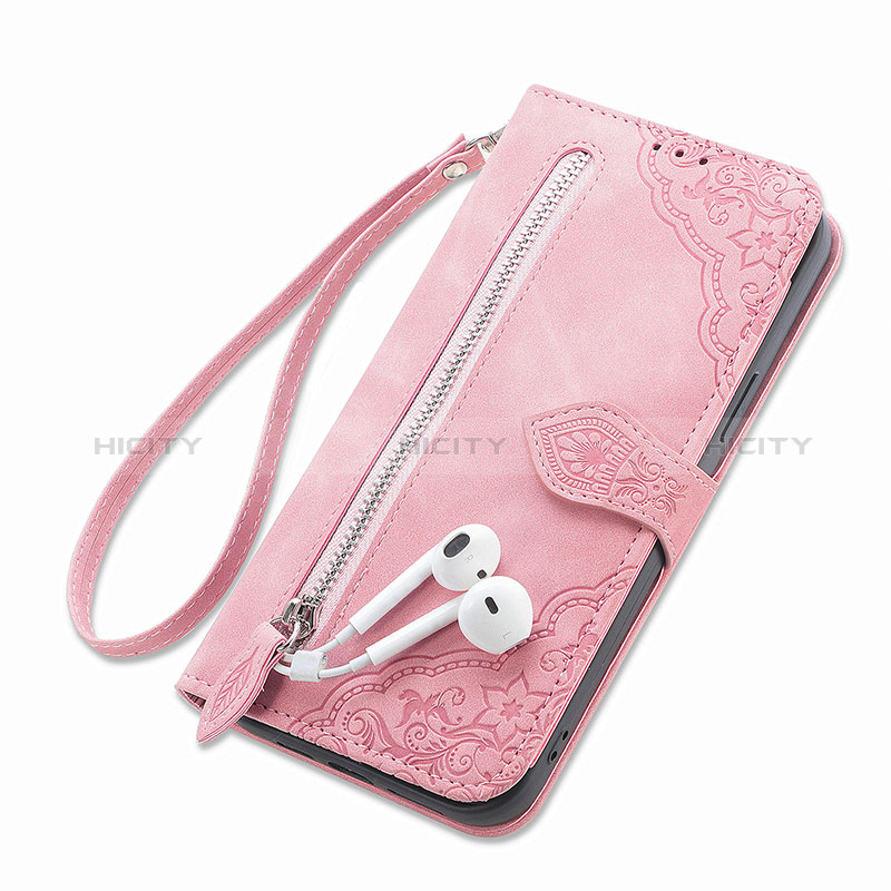 Funda de Cuero Cartera con Soporte Carcasa S06D para Vivo Y35 4G