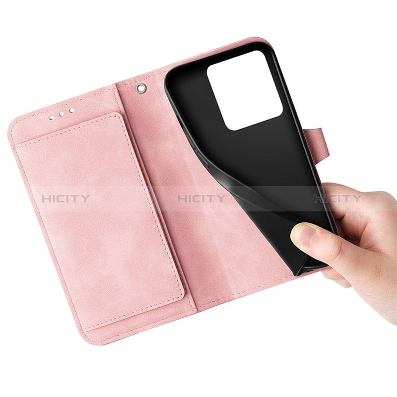 Funda de Cuero Cartera con Soporte Carcasa S06D para Vivo Y77e 5G