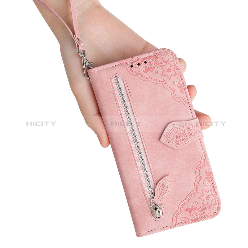 Funda de Cuero Cartera con Soporte Carcasa S06D para Xiaomi Poco C51