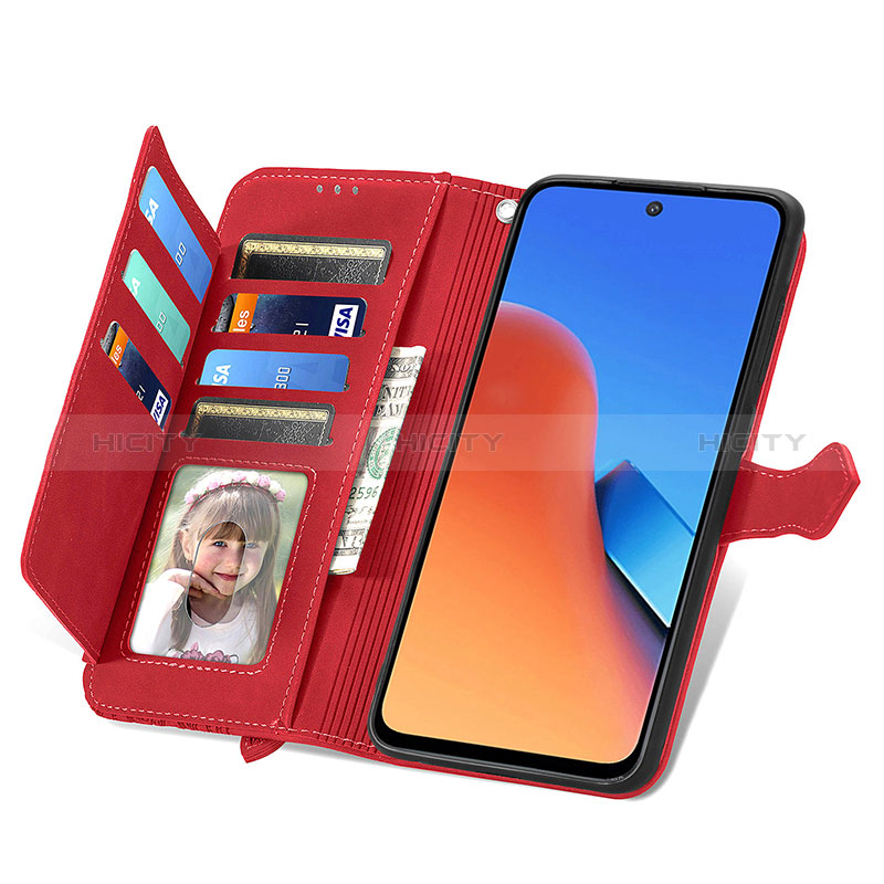 Funda de Cuero Cartera con Soporte Carcasa S06D para Xiaomi Redmi 12 4G