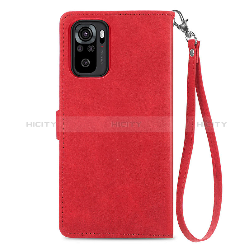 Funda de Cuero Cartera con Soporte Carcasa S06D para Xiaomi Redmi Note 10 4G