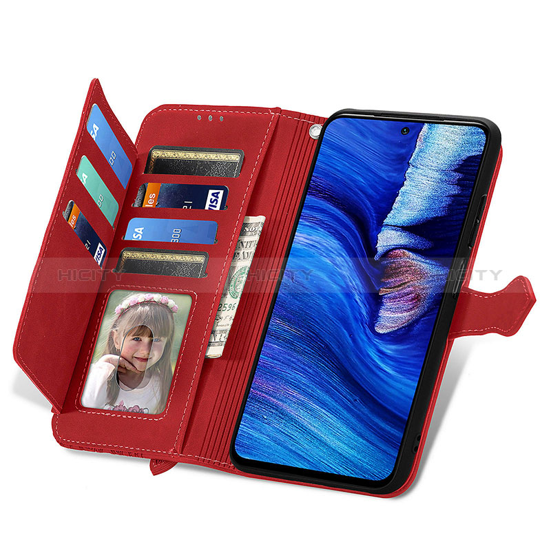 Funda de Cuero Cartera con Soporte Carcasa S06D para Xiaomi Redmi Note 10 5G