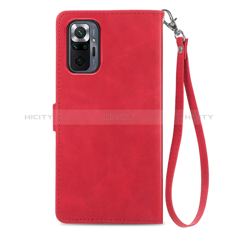 Funda de Cuero Cartera con Soporte Carcasa S06D para Xiaomi Redmi Note 10 Pro Max