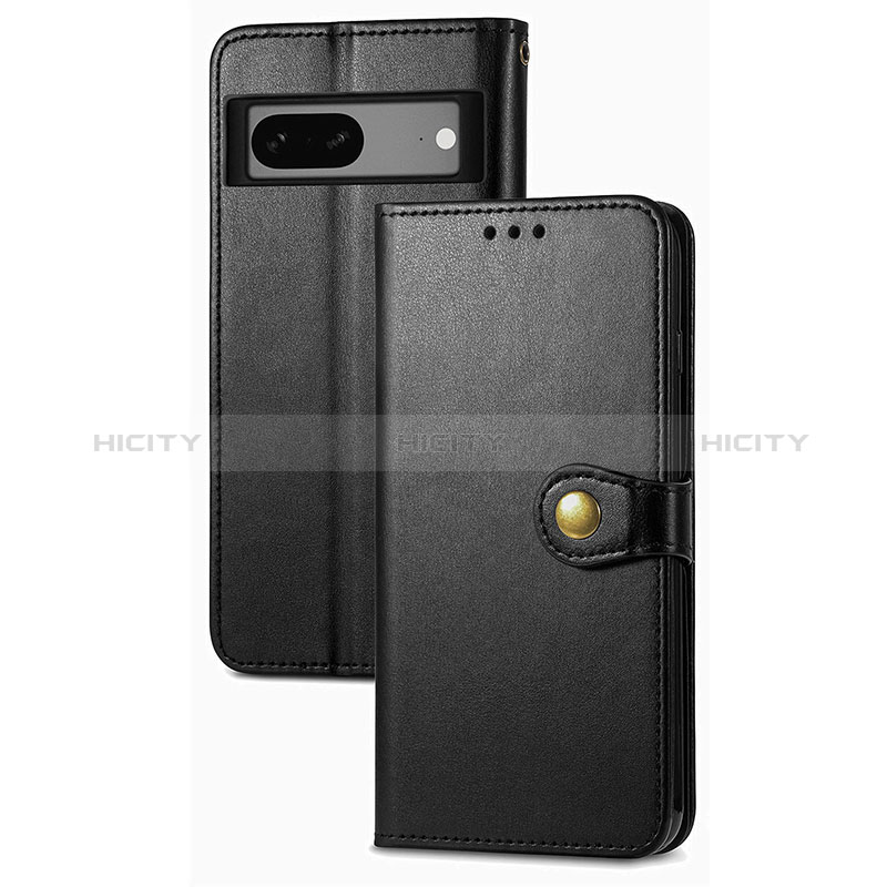 Funda de Cuero Cartera con Soporte Carcasa S07D para Google Pixel 7 5G