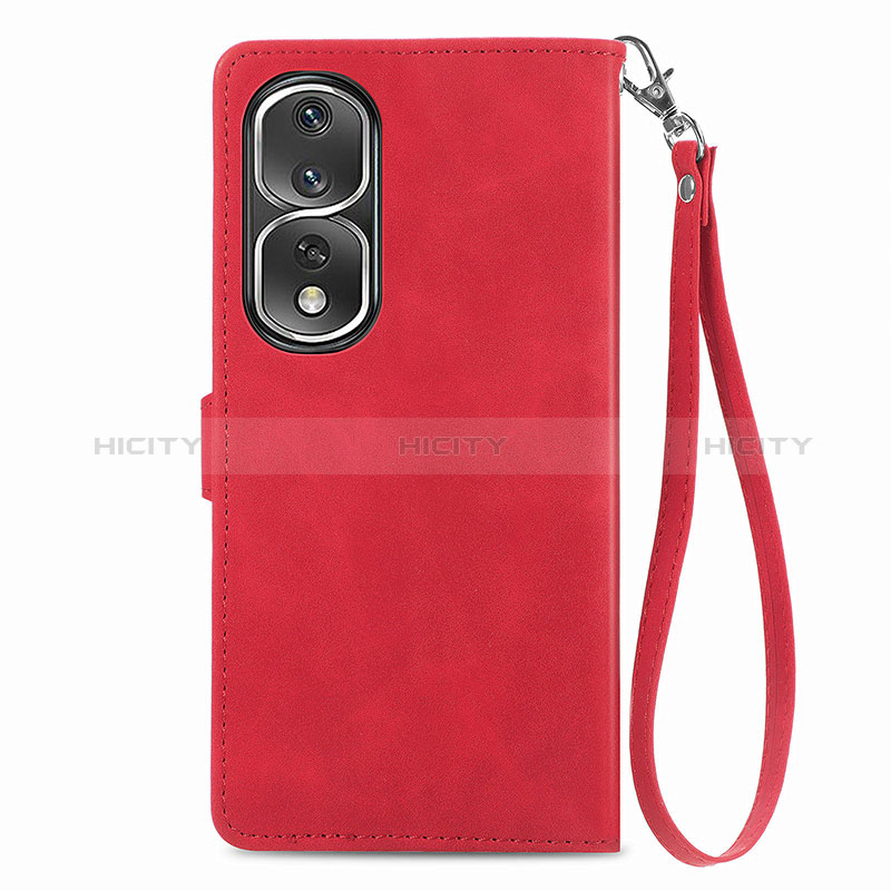 Funda de Cuero Cartera con Soporte Carcasa S07D para Huawei Honor 80 Pro 5G