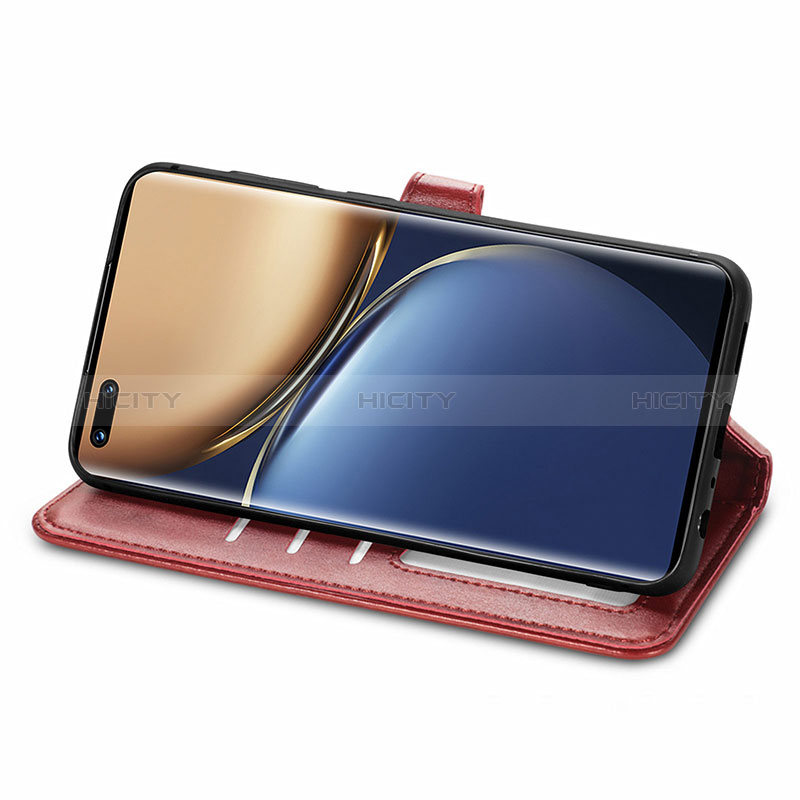 Funda de Cuero Cartera con Soporte Carcasa S07D para Huawei Honor Magic3 5G