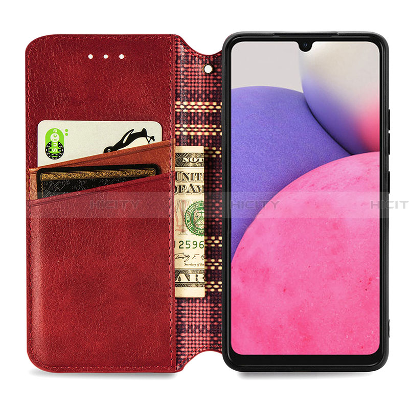 Funda de Cuero Cartera con Soporte Carcasa S07D para Samsung Galaxy A33 5G